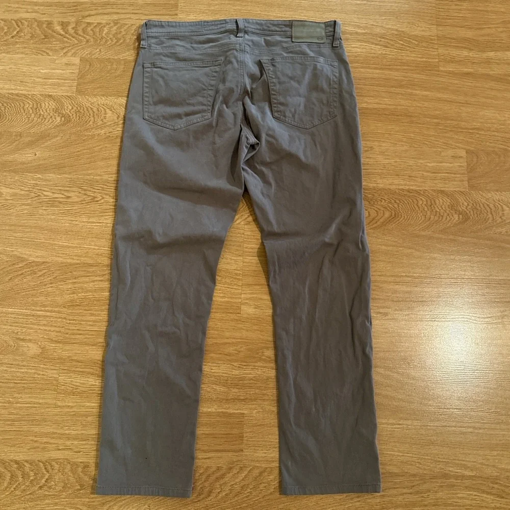 AG Adriano Goldschmied Pants Men's Gray Tellis 34x34 (Act‎ 35x30) Modern Slim